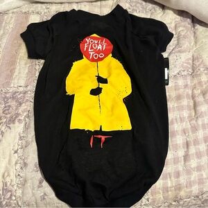 IT “you’ll float too” pet shirt size MEDIUM